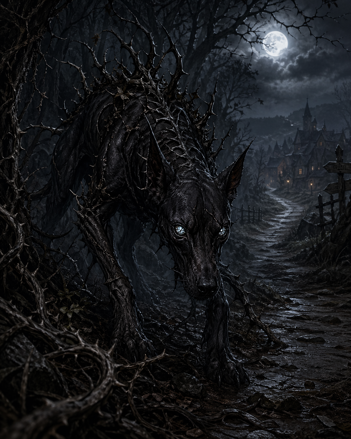 Thorn-Twisted Hound