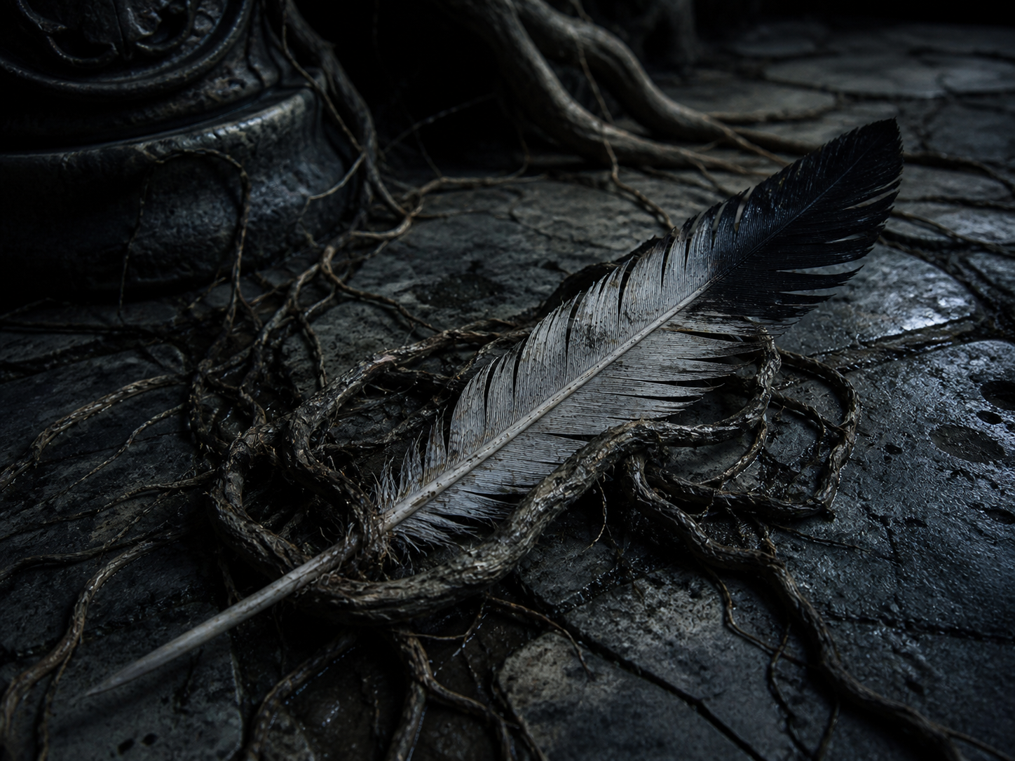 Black-Tipped Feather