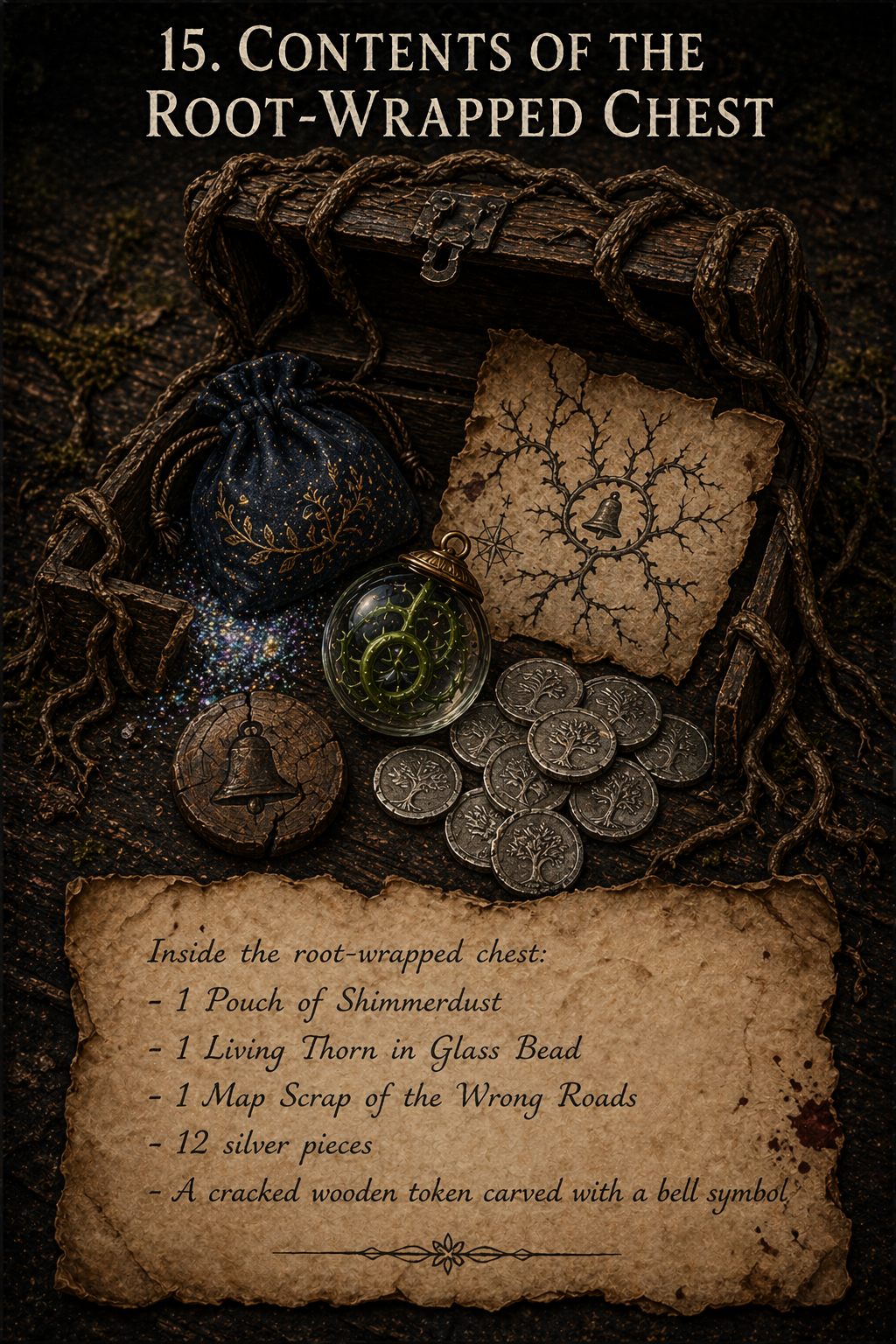 Contents of the Root-Wrapped Chest