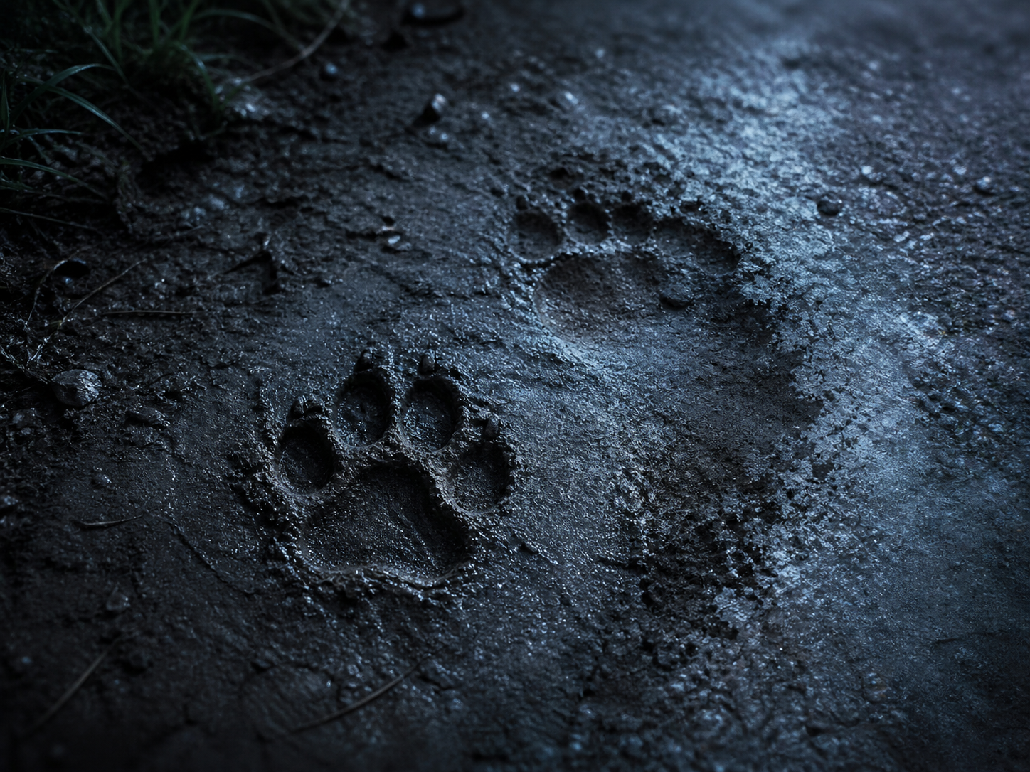 Fred’s Muddy Pawprint