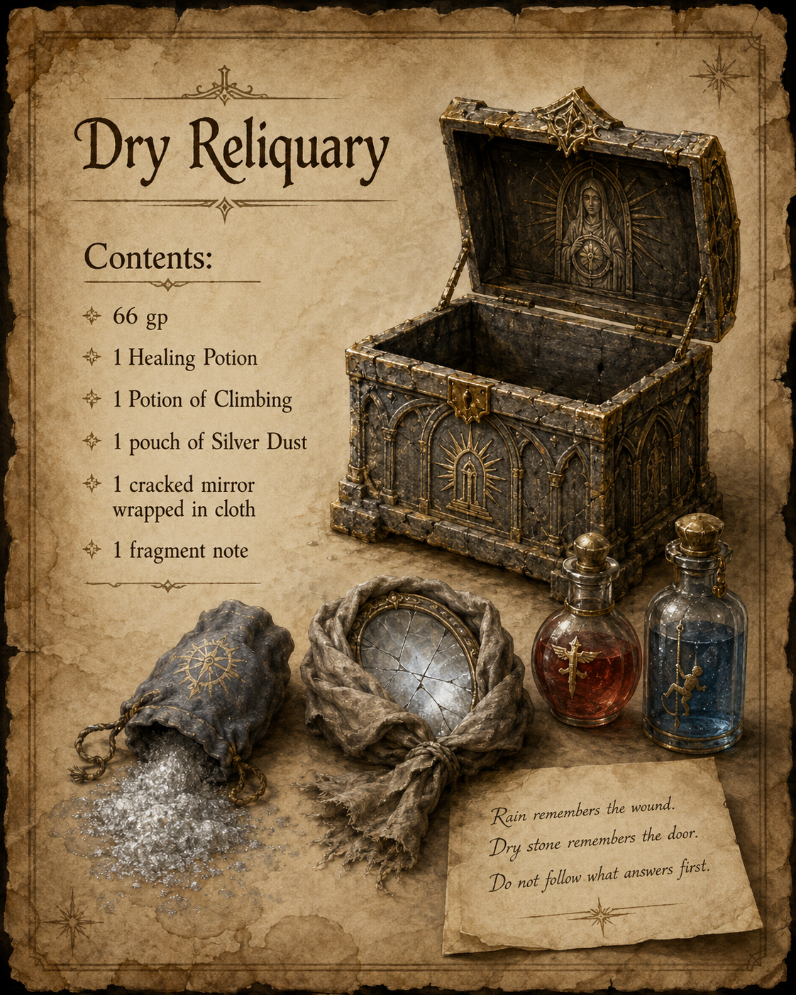 Dry Reliquary