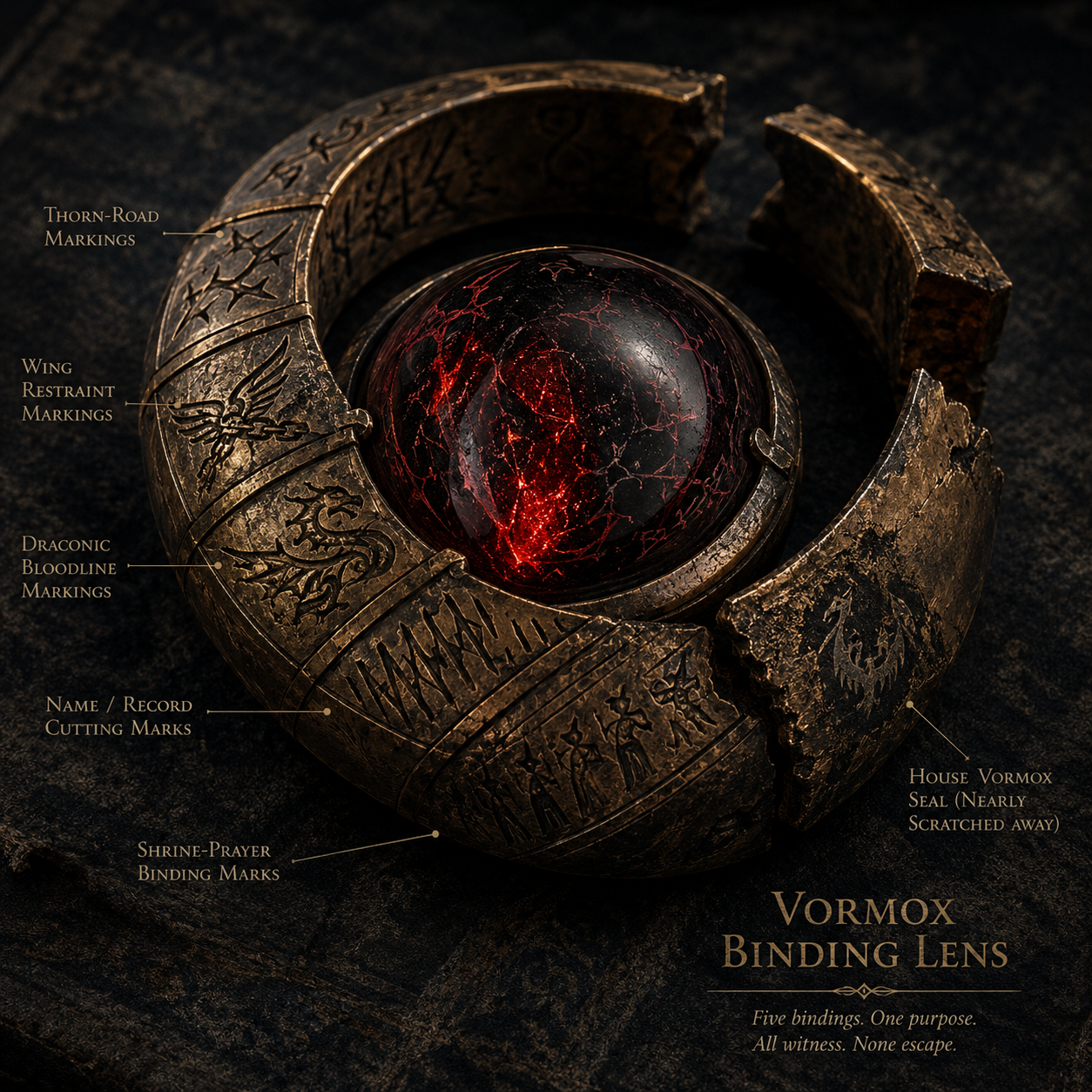 Vormox Binding Lens