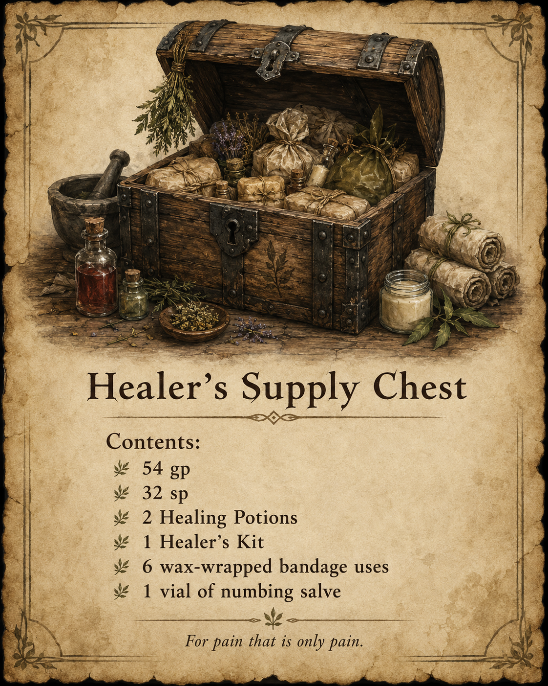 Healers Supply Chest